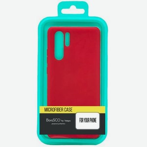 Чехол BoraSCO Microfiber Case для Redmi 9A красный