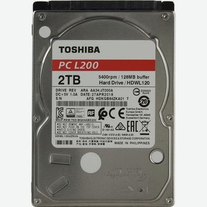 Жесткий диск HDD Toshiba SATA3 2Tb (HDWL120UZSVA)