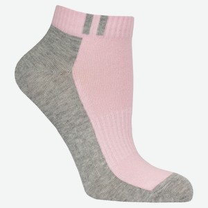 Носки женские AKOS SW41N6 спорт розово-серые, р. 25
