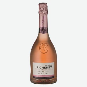 Игристое вино J.P. Chenet Rose Dry розовое полусухое Франция, 0, 75 л