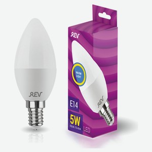 LED-Лампа свеча REV 5-40W E14 Теплый свет