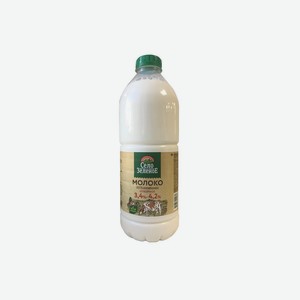 Молоко Село Зеленое питьевое пастеризованное 3,4-4,2% пэт 1,4 л