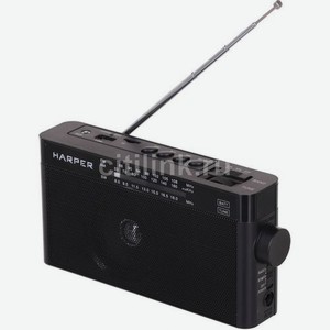 Радиоприемник Harper HDRS-377, черный