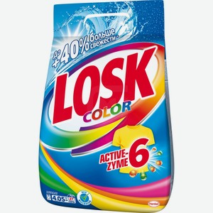 Стиральный порошок Losk Color Active-Zyme 6 автомат 4.05 кг