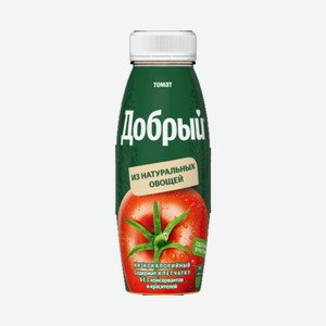 Нектар Добрый томатный с мякотью, 0.3л