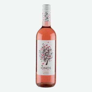 Вино Ионос розовое сухое 0,75л 11,5%
