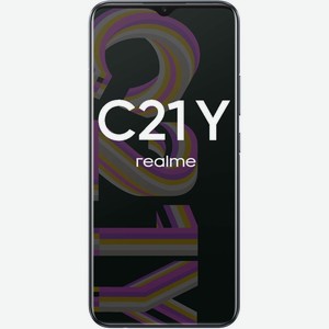 Смартфон realme C21-Y 3+32GB Cross Black (RMX3263)