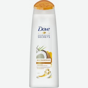 Шампунь для волос Dove Hair Therapy Восстановление куркума и кокосовое масло 250мл