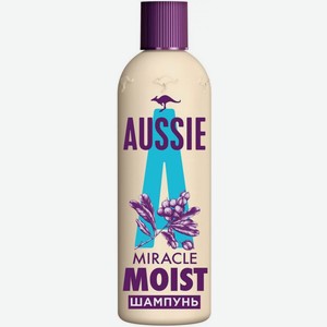 Бальзам-ополаскиватель для волос Aussie Miracle Moist для сухих и поврежденных волос 90мл