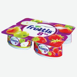 Продукт йогуртный Fruttis СуперЭкстра Абрикос-манго/Лесные ягоды 8%, 115 г