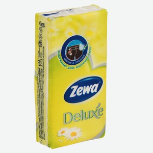 Платки Zewa Deluxe Ромашка ароматизированные, 10 шт, шт