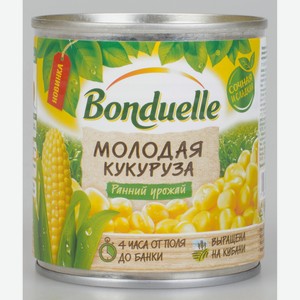 Кукуруза Bonduelle Молодая консервированная, 170 г