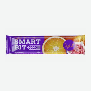 Батончик фруктово-злаковый Smartbit Инжир и апельсин, 40 г