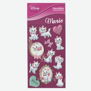 Наклейка декоративная Disney Мари, многоразовая, шт