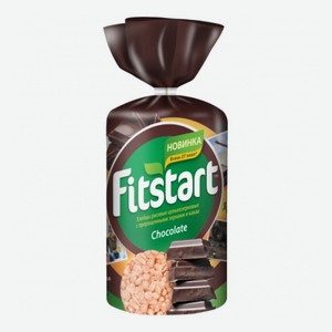 Хлебцы Fitstart рисовые цельнозерновые с пророщенными зернами и какао, 100 г