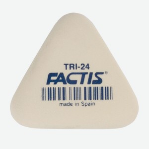 Ластик Factis мягкий треугольный, 51х46х13 мм, арт.TRI-24, шт