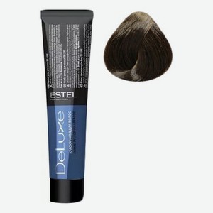 Краска-уход для волос De Luxe 60мл: 5/71 Светлый шатен коричнево-пепельный