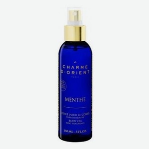 Массажное масло для тела с ароматом мяты Huile De Massage Parfum Menthe: Масло 150мл
