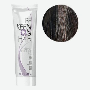 Стойкая крем-краска для волос без аммиака Velvet Color 100мл: 7.71 Mittelblond Braun-Asch
