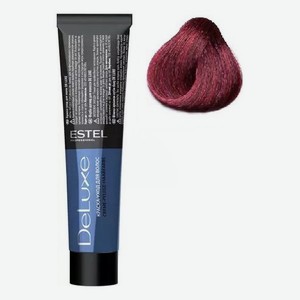 Краска-уход для волос De Luxe 60мл: 7/56 Русый красно-фиолетовый