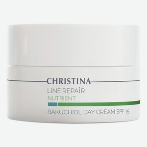 Дневной крем для лица с экстрактом бакучиола Line Repair Nutrient Bakuchiol Day Cream SPF15 50мл