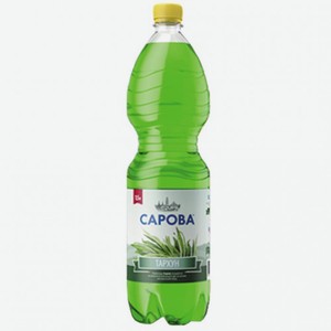 Напиток газированный Сарова Тархун 1.5 л, пластиковая бутылка