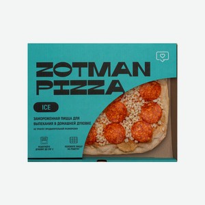 Пицца Zotman ice Пепперони 400г