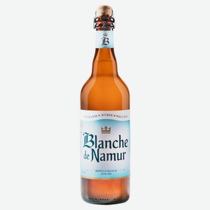 Пивной напиток Blanche de Namur светлое нефильтрованное 4,5%, 750 мл