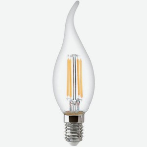 Лампа филаментная Thomson E14, свеча на ветру, 9Вт, TH-B2077, одна шт.