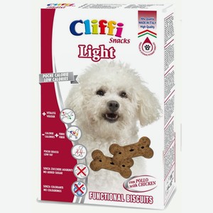 Cliffi (Италия) бисквиты для мелких собак  Контроль веса  (300 г)