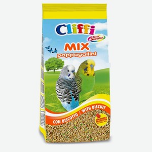 Cliffi (Италия) смесь отборных семян для волнистых попугаев с бисквитом (5 кг)