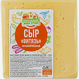 Сыр Плати Меньше - Живи Лучше, Витязь, 50%, 1 Кг