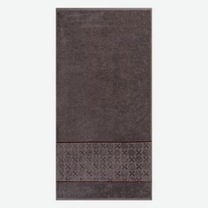 Махровое полотенце Cleanelly Noce moscata коричневое 50х100 см