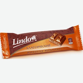 Шоколад Линдо, Молочный, Классический, 25 Г