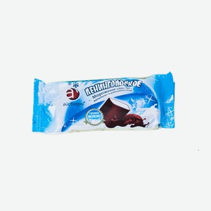 Мороженое сливочное Айсберри Ленинградское ванильное в шоколадной глазури, 80 г