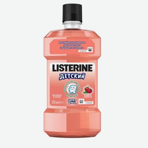 Ополаскиватель Listerine для полоти рта детский со вкусом свежих ягод, 250 мл, шт