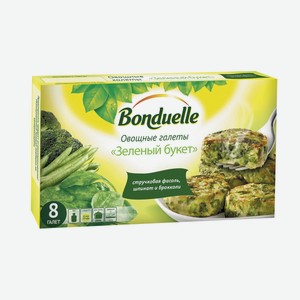 Галеты овощные Bonduelle Зеленый букет быстрозамороженные, 300 г