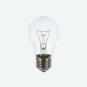 Лампа накаливания Эра Груша прозрачная, 75 Вт, Е27, шт