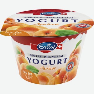 Йогурт Emmi Swiss Premium с абрикосом 1,5%, 100г