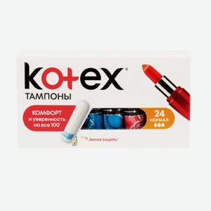 Тампоны Kotex Ultra Sorb Normal, 24 шт, шт