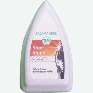 Губка-блеск для обуви Salamander Shoe Shine для гладкой кожи, бесцветная, шт