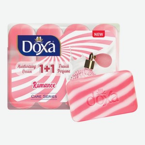 Мыло туалетное DOXA 1 + 1 Романтика 80 г, 4 шт