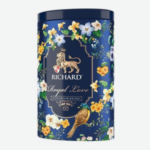 Чай черный Richard Royal Love с бергамотом и ванилью, 80 г
