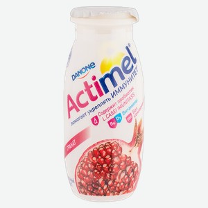 Продукт питьевой кисломолочный Actimel Гранат 2,5%, 100 мл, шт
