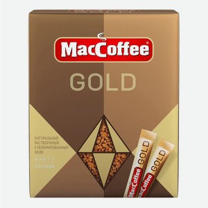 Кофе MacCoffee Gold растворимый сублимированный 2 г х 30 шт