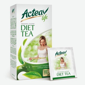 Чай зеленый Acteav Life Диета в пакетиках 2 г х 25 шт