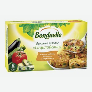 Галеты овощные Bonduelle Сицилийские замороженные 300 г