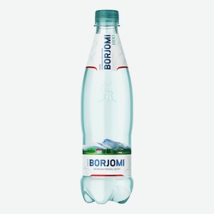 Вода минеральная Borjomi газированная 500 мл