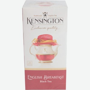 Чай черный Kensington English Breakfast 25пак