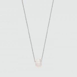 Колье с розовым кварцем KUKSA Necklace Stone With Rose Quartz